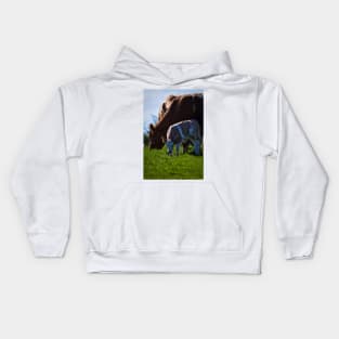 Put out to grass Kids Hoodie